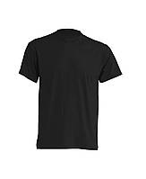 Чоловіча футболка чорного кольору, 100% бавовна