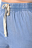 Джинси жіночі прямі блакитного кольору 173073L, фото 4