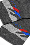 Шкарпетки чоловічі спортивні сірого кольору розмір 41-45 172729L, фото 2