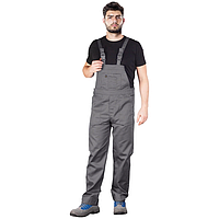 Летний полукомбинезон рабочий мужской защитный, роба для строителей, спец одежда, Полукомбенизон демисезонный,