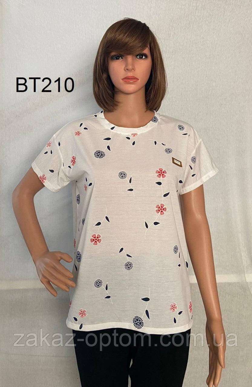 Футболка-туника женская оптом  (XL) Вьетнам BТ210-115696