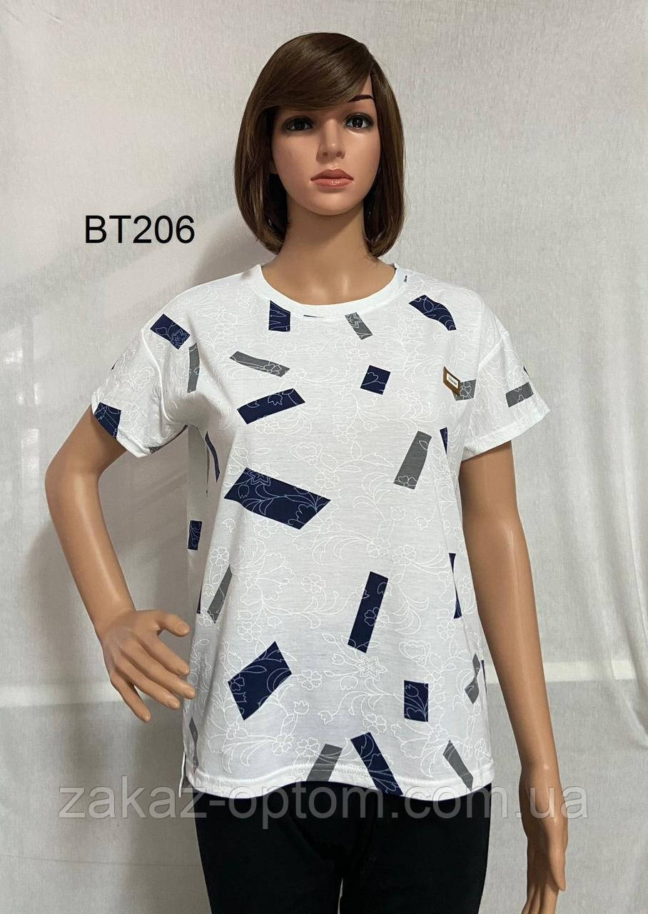 Футболка-туника женская оптом  (XL) Вьетнам BТ206-115698