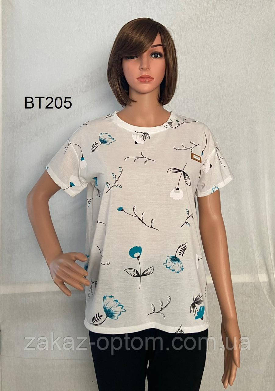 Футболка-туника женская оптом  (XL) Вьетнам BТ205-115699