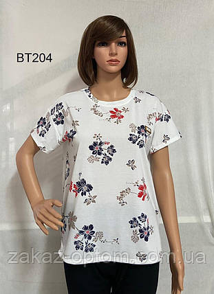 Футболка-туника женская оптом (XL) Вьетнам BТ204-115700, фото 1