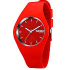 Годинник жіночий Skmei Rubber Red 9068R, фото 3