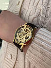 Годинник жіночий Winner Gold Brown, фото 4