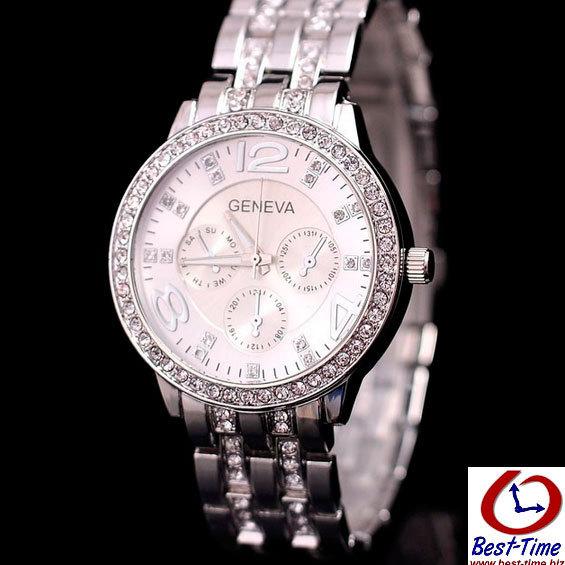 Годинник жіночий Geneva Silver