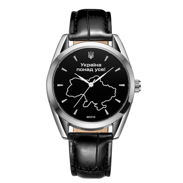 Годинник чоловічий Besta Kraina Leather, фото 1