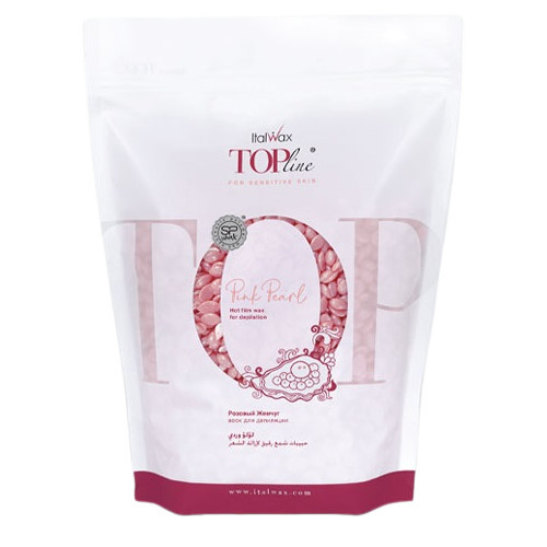 Віск для депіляції волосся Italwax Рожеві перли (Pink pearl Italwax)