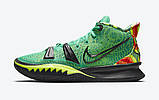 Чоловічі баскетбольні кросівки Nike Kyrie 7 Blue-Green, фото 5