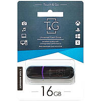 Флеш-накопитель 16GB T&G 012 Jet series Black