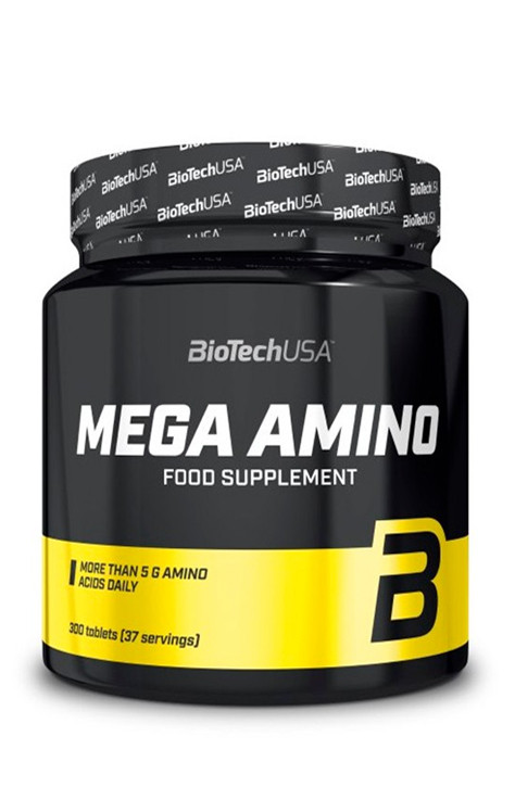 Амінокислоти комплексні BioTech USA Mega Amino 300 таб Угорщина