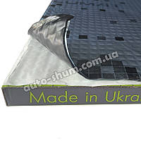 Віброізоляція Alumat 1.6 мм. упаковка 13шт. листи 70x50см. Шумоизоляция для авто, Обесшумка.