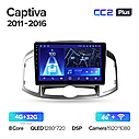 Штатна магнітола Teyes CC2Plus Chevrolet Captiva 1 (2011-2016) Android, фото 4