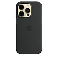 Оригинальный чехол Silicone Case iPhone 14 Pro, красивый фирменный чехол iPhone 14 Pro черный