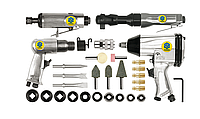 Набор пневматических инструментов Vorel 33 предм.