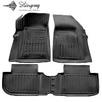 Резиновые 3D коврики в салон на Chevrolet Menlo EV 2020- Stingray