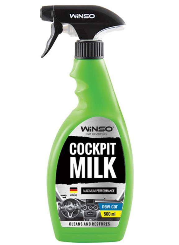 Поліроль-молочко для панелі приладів COCKPIT MILK New Car 500мл.