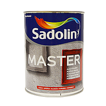 Алкідна фарба Sadolin Master 90 для дерева та металу, біла, BW, 1 л