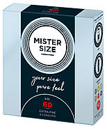 Презервативи Mister Size 60 Pure Feel 3 шт., фото 4