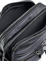 Чоловіча шкіряна сумка 3647 black.Чоловічі сумки-планшети оптом і в роздріб в УкраЇні., фото 4