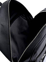 Рюкзак Міської шкіри 23425 black.Купити рюкзак міський шкіряний гуртом і в роздріб в Україні., фото 3