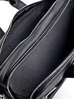 Портфель із натуральної шкіри  190015-4 Black.Чоловічі сумки-планшети оптом і в роздріб в УкраЇні на сайті, фото 3