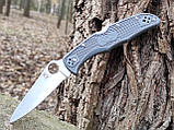 Розпродаж. Ніж складний Spyderco Endura, 8Cr13MoV, сірий, фото 4
