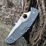 Розпродаж. Ніж складний Spyderco Endura, 8Cr13MoV, сірий, фото 5