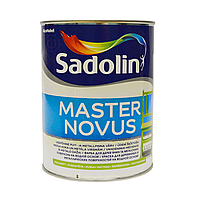 Алкідна фарба Sadolin Master Novus для дерева та металу, напівматова, біла, BW, 1 л