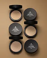 Компактна пудра для обличчя Bogenia Matte Powder Velvet 104 Sand