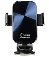 Тримач автомобільний Gelius з бездротовою зарядкою Odyssey GP-WCH010 (15W) Black