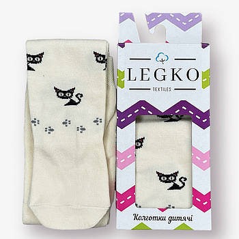 Колготки дитячі демісезонні бавовна LEGKO, 12 розмір, 74-80 см, 1-2 роки, 19116