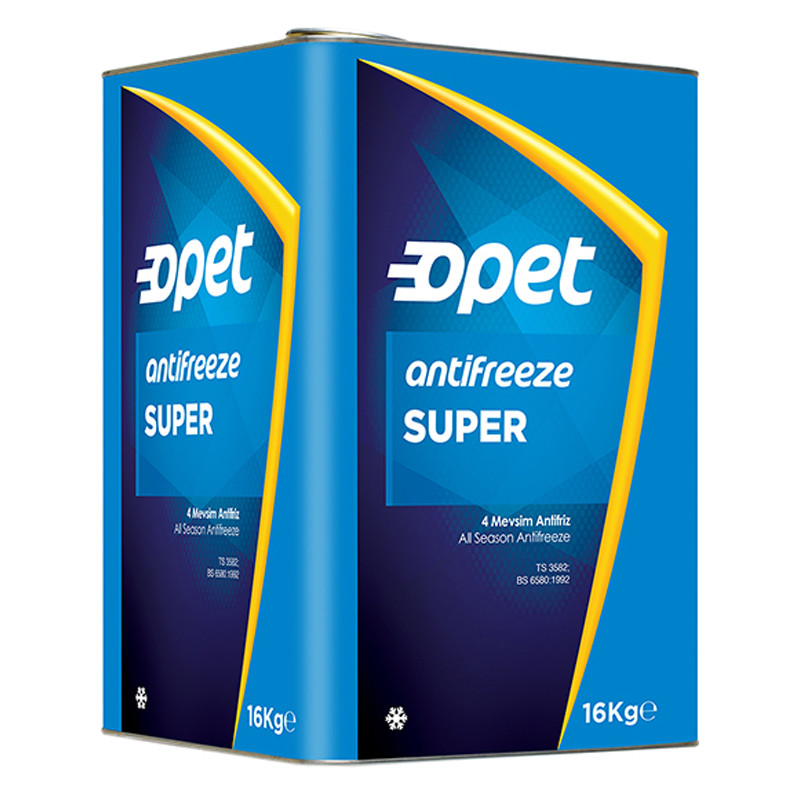 Антифриз концентрат Opet Super Antifreeze G11 (блакитний) 16 кг. SUPER ANTIFREEZE 16 kg, фото 1