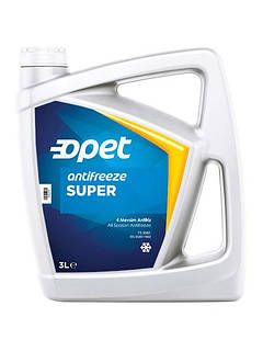 Антифриз концентрат Opet Super Antifreeze G11 (блакитний) 3л. SUPER ANTIFREEZE 3 L