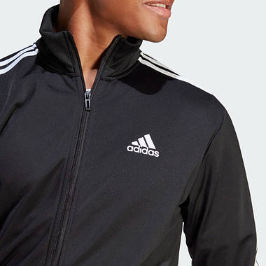 Кофта чоловіча спортивна Adidas M 3S TR TT TS (M) Black/White, фото 3
