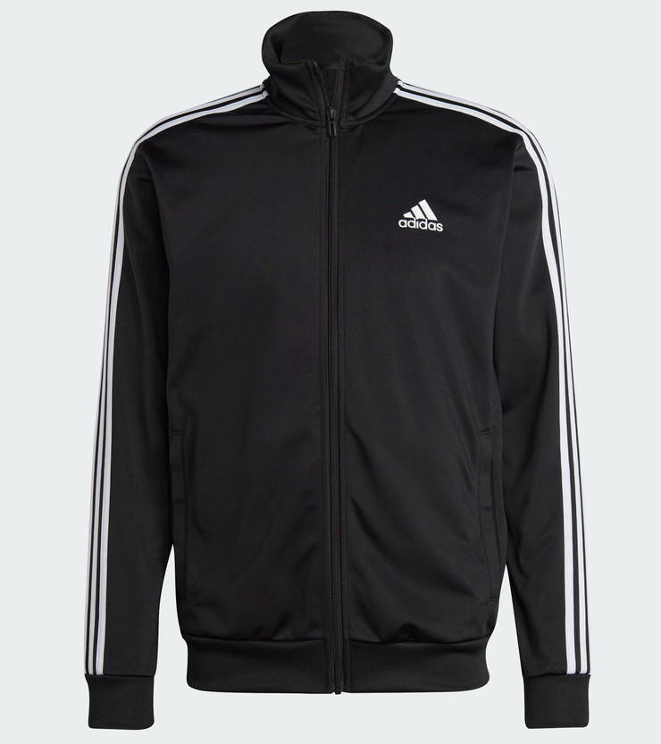 Кофта чоловіча спортивна Adidas M 3S TR TT TS (M) Black/White, фото 1