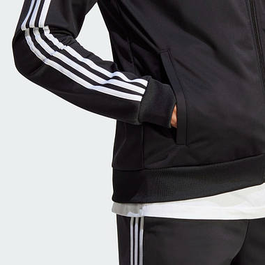 Кофта чоловіча спортивна Adidas M 3S TR TT TS (M) Black/White, фото 4