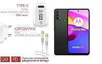 Quick Charger 20W 3A для смартфона Motorola Moto E40, Быстрая зарядка