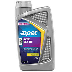 Олива для автоматичних трансмісій OPET ATF DX III DEXRON IIIG 1л ATF DX III 1L