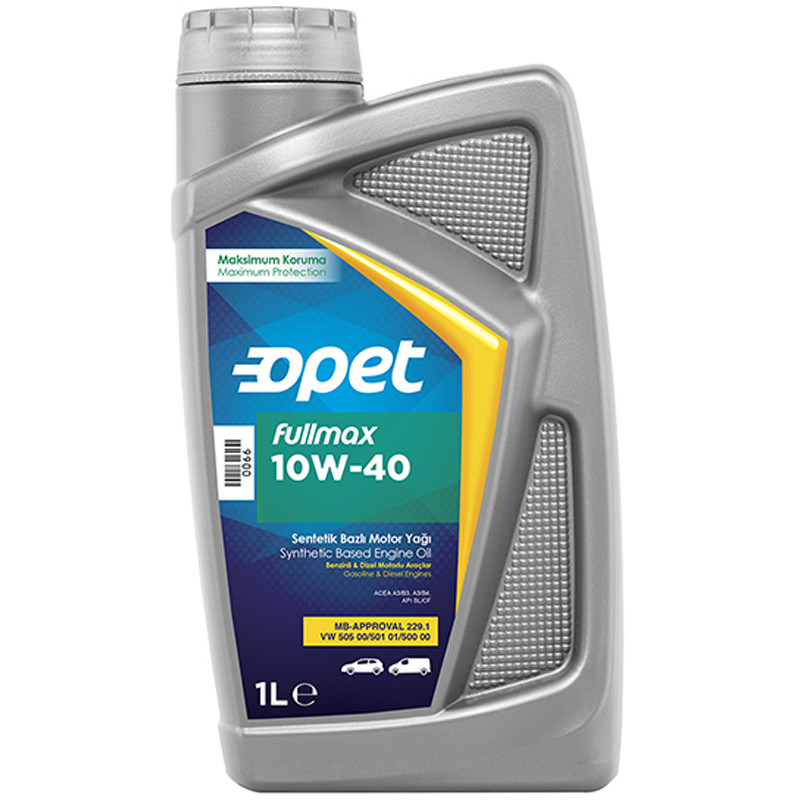 Олива моторна Opet FULLMAX 10W-40 синт 1л FULLMAX 10W-40 1L, фото 1