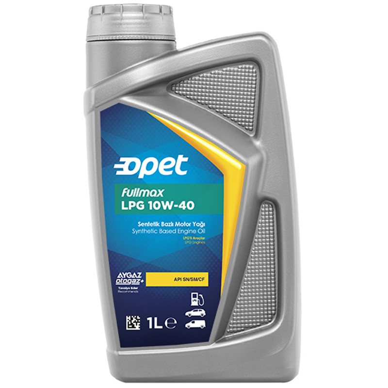 Олива моторна Opet FULLMAX LPG 10W-40 синт 1л FULLMAX LPG 10W-40 1L, фото 1