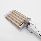 Плойка щипці для волосся Geemy GM 2932 / Плойка п'ятірна для завивки / Професійний утюжок для волосся, фото 4