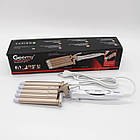 Плойка щипці для волосся Geemy GM 2932 / Плойка п'ятірна для завивки / Професійний утюжок для волосся, фото 9