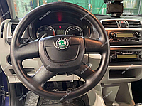 Оплетка чехол на руль со спицами для Skoda Octavia Superb Fabia a5 Yeti Шкода