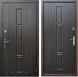 Вхідні двері в квартиру Форт-М Трояна Економ+притвор
