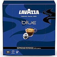 Кофе в капсулах Lavazza Blue Espresso Rotondo 100 шт Лавацца Блю 100% Арабика