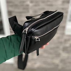 Чоловіча стильна сумка нагрудна слінг через плече поясна Cube 4.0, фото 5