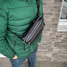 Чоловіча стильна сумка нагрудна слінг через плече поясна Cube 4.0, фото 3