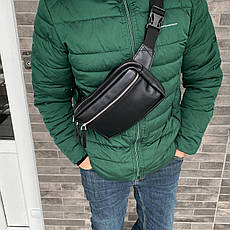 Чоловіча стильна сумка нагрудна слінг через плече поясна Cube 4.0, фото 4